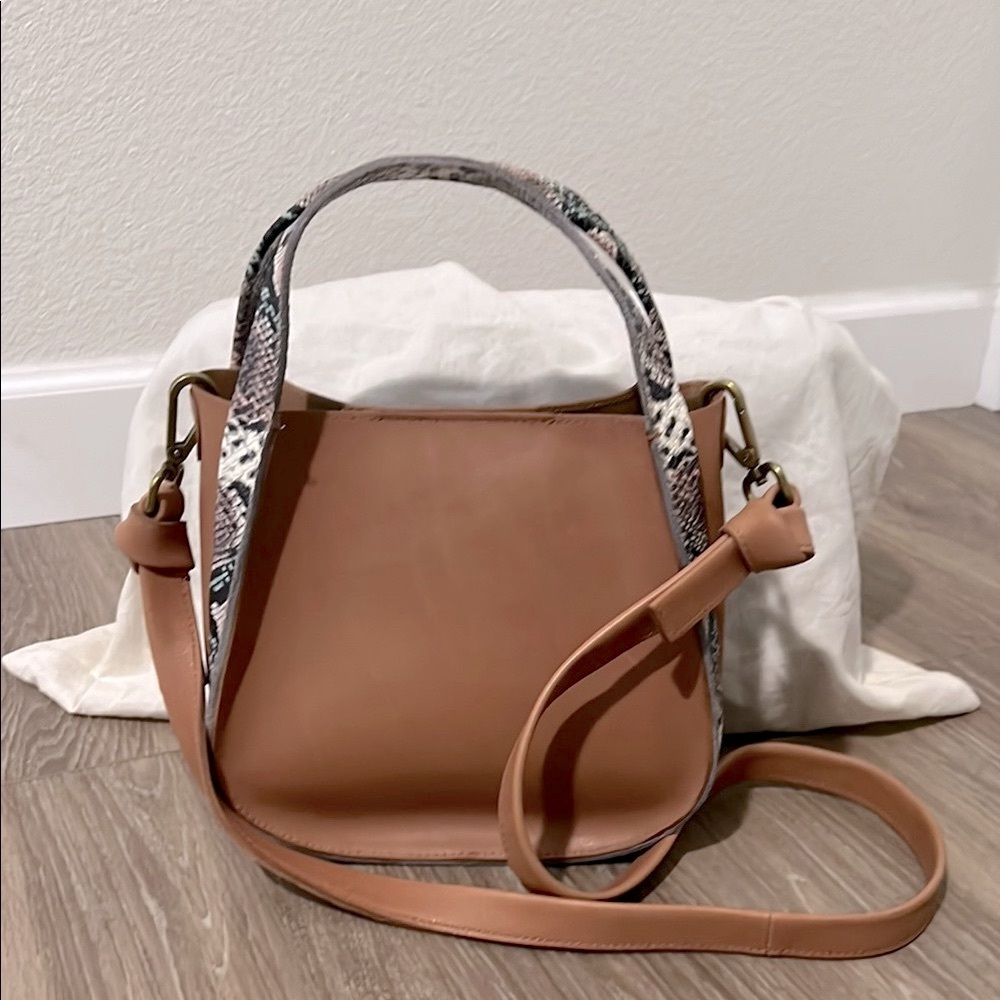 Madewell leather Snake Print Women's Bag